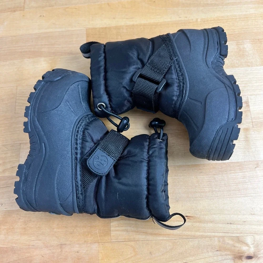 Northside‎ Snow Boots Frosty Toddler Size 5 Black Insulated Waterproof Winter
